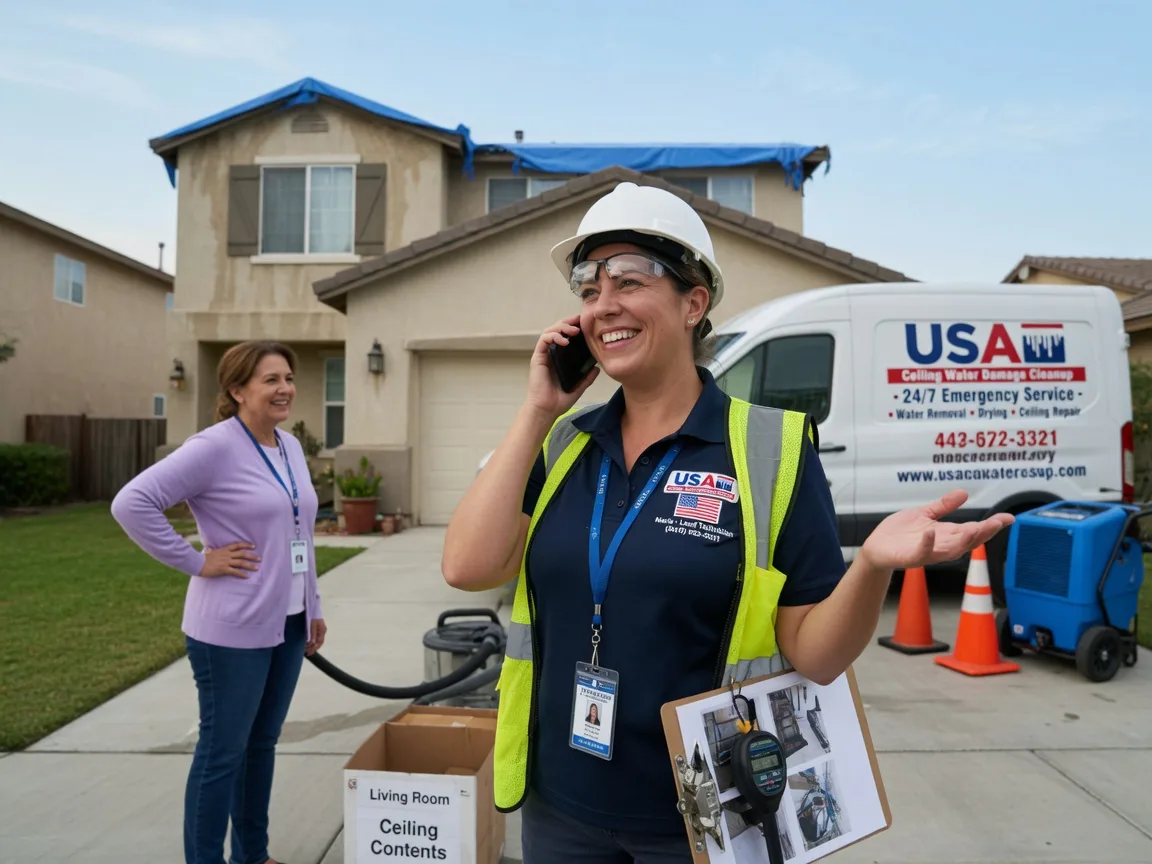 Ceiling Water Damage Restoration Cayuga, ND FAQs